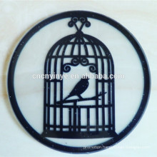 Wholesale customized embossed logo new design silicone coaster